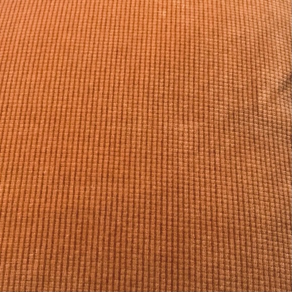 Three Custom Made Gold Colored Accent Pillow Covers 23”x23” - Picture 4 of 10